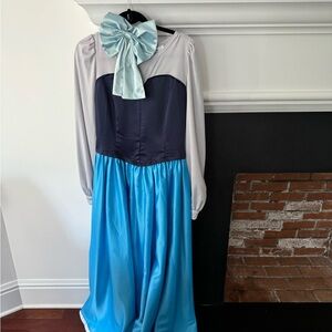 Disney Ariel Blue Dress Costume Halloween